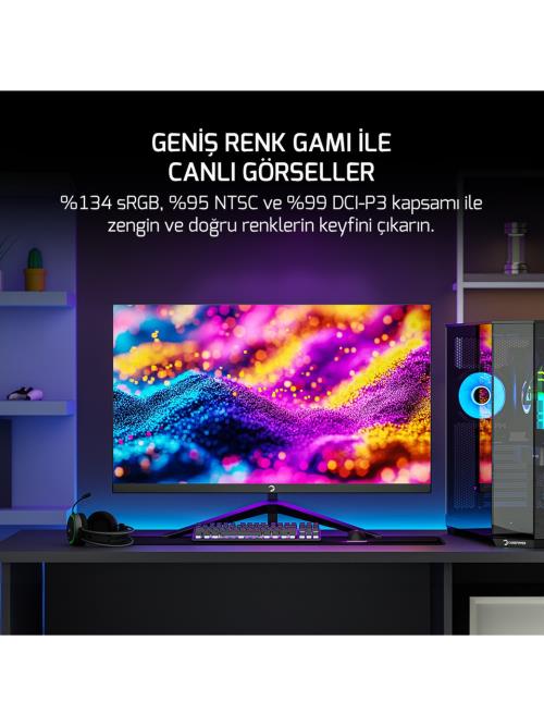 En ucuz  GAMEPOWER 27" SONIC V40 240Hz 0.5Ms Fast IPS Fhd RGB Gaming Monitör (Sıfır Ölü Piksel Garantili)